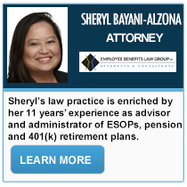 Sheryl Bayani-Alzona - Employee Benefits Law Group PC